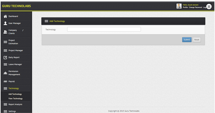 project management tool
