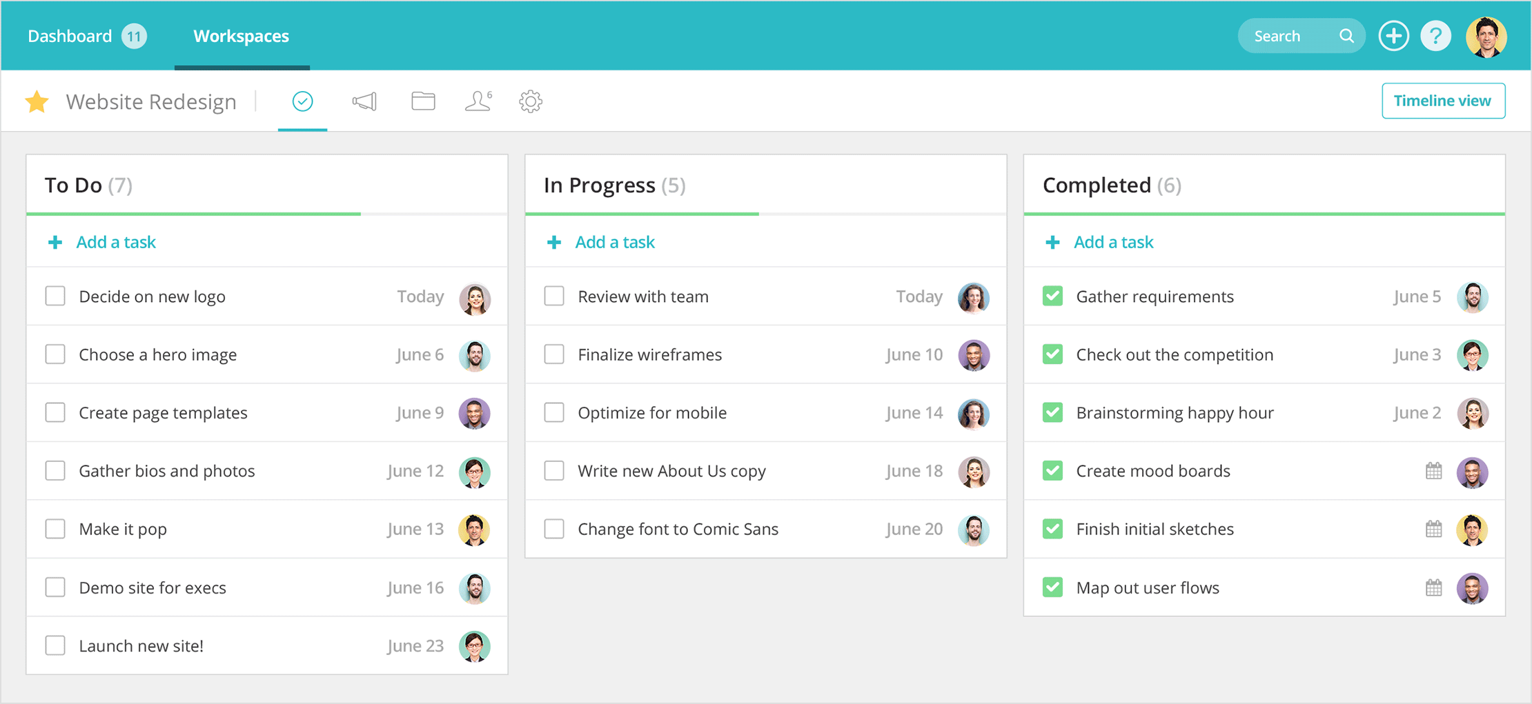 Project Management Tool Comparison Chart