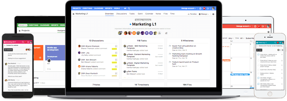 ProofHub product screenshot