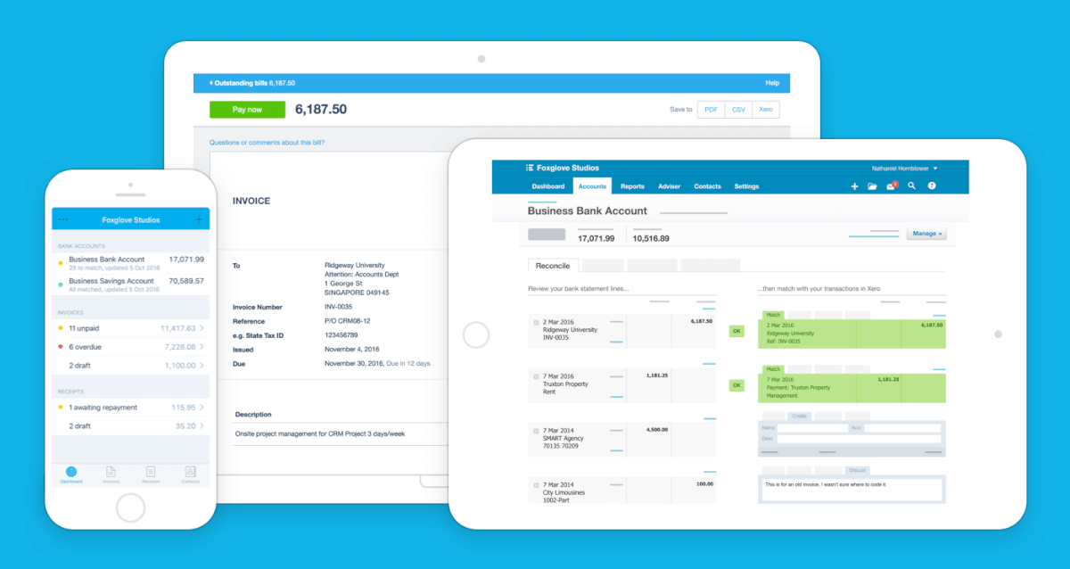 Xero Invoicing and Billing Software