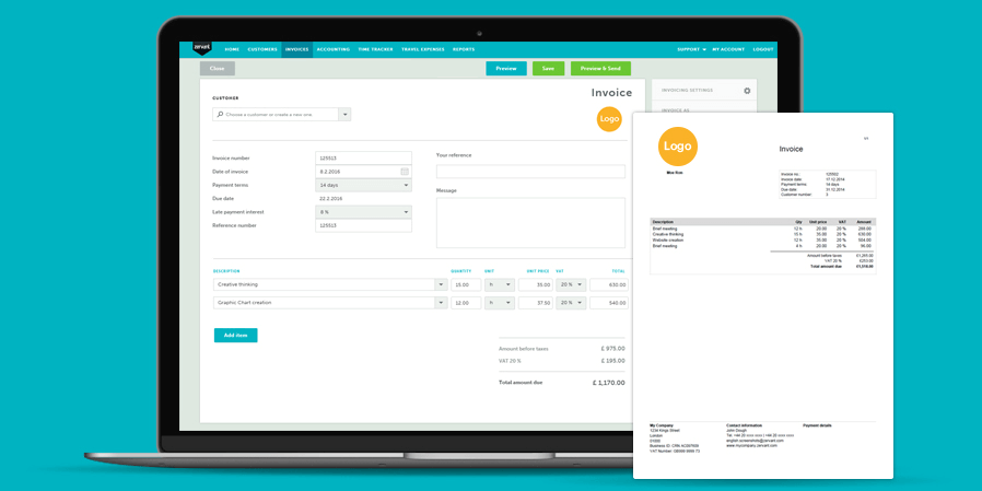 Zervant Invoicing and Billing Software
