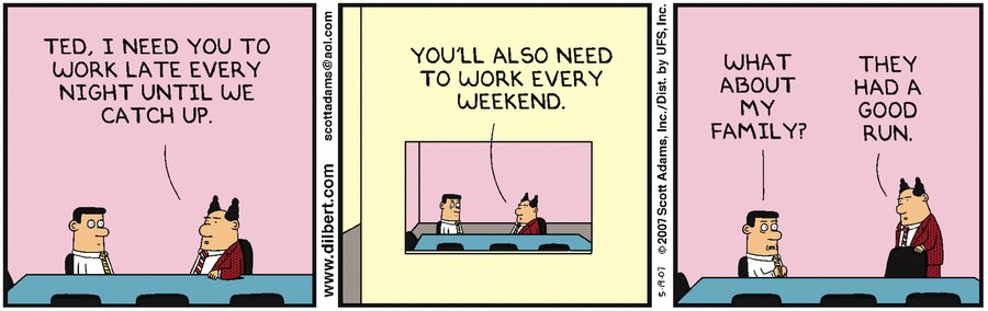 Dilbert comic strip
