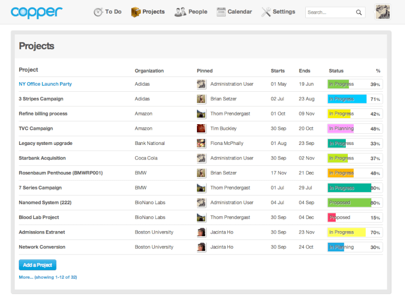 project planning tools comparison