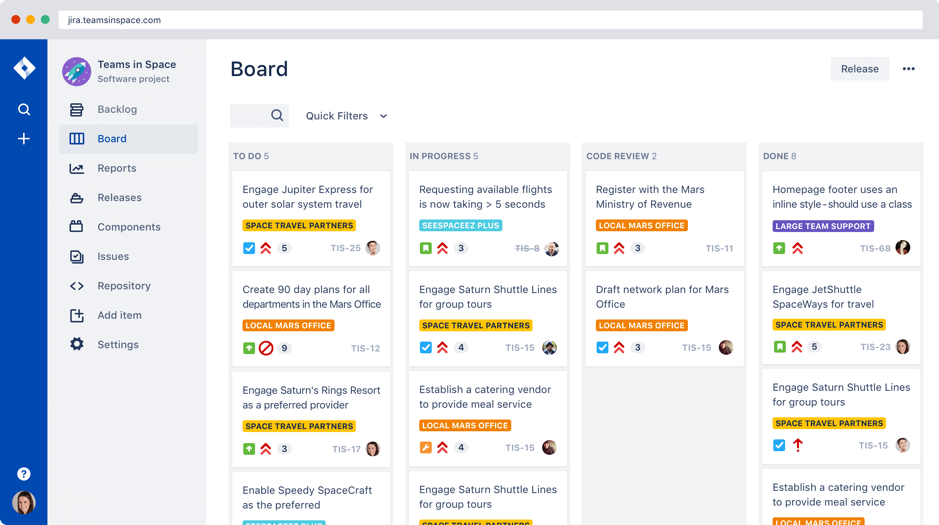 Jira - Basecamp alternative