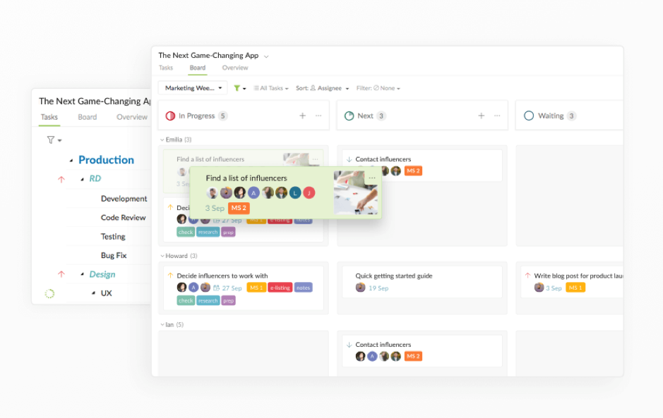 Quire - Basecamp alternative