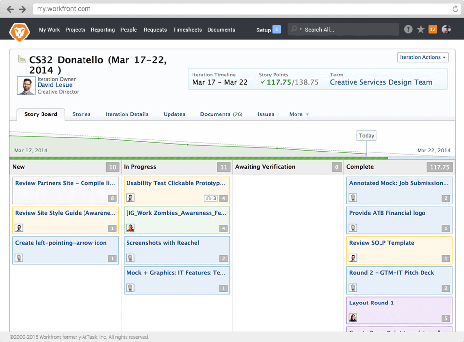 Workfront - Basecamp alternative