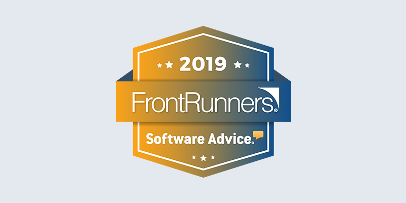 Scoro frontrunner badge