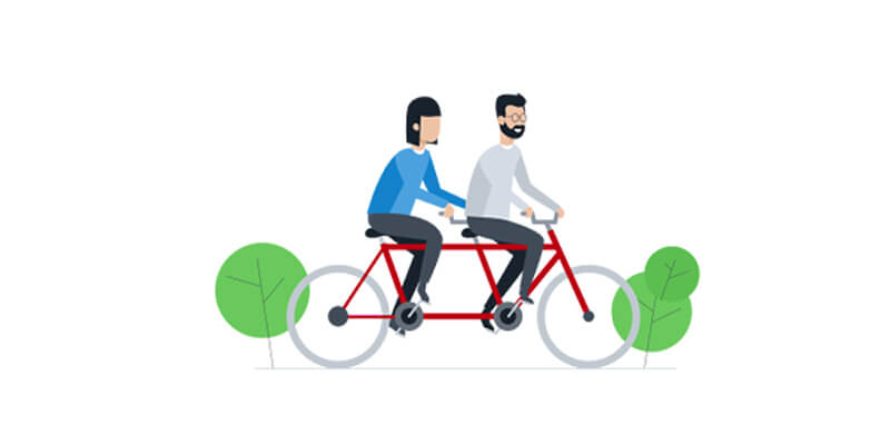 Team Work Bicycle