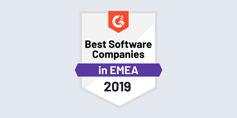 Scoro - Best Software Companies EMEA badge