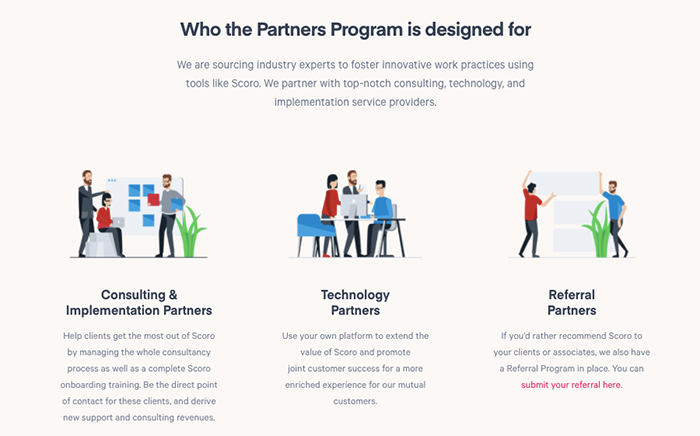Scoro partnership program