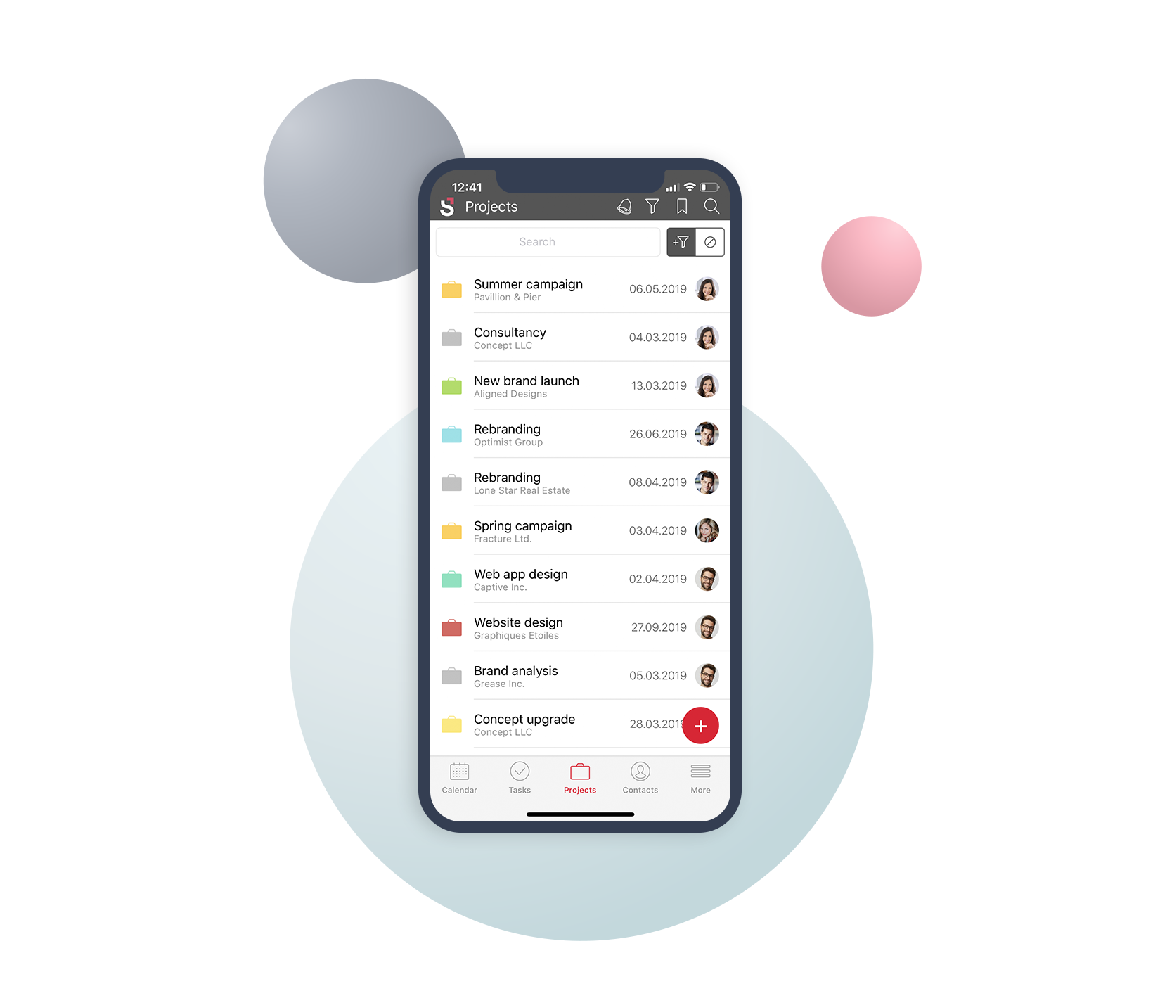 Mobile App Screenshot Visual