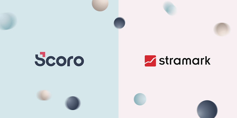 Scoro x Stramark logos