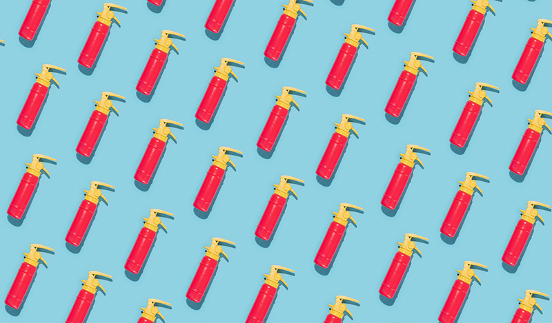fire extinguishers