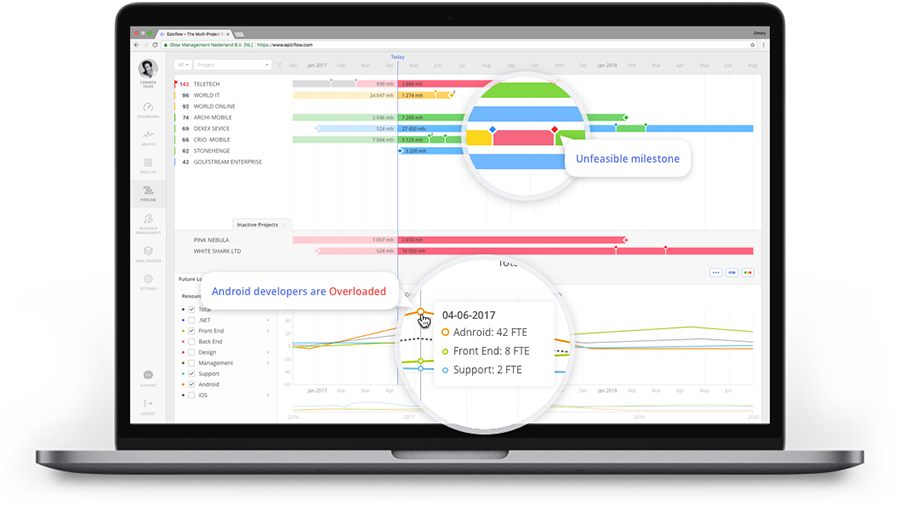 EpicFlow product screenshot