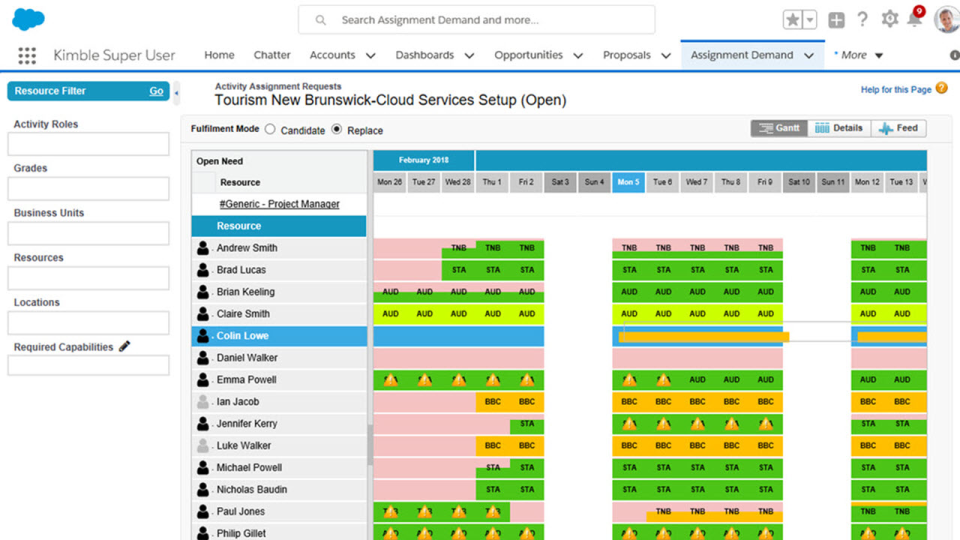 KimblePSA product screenshot