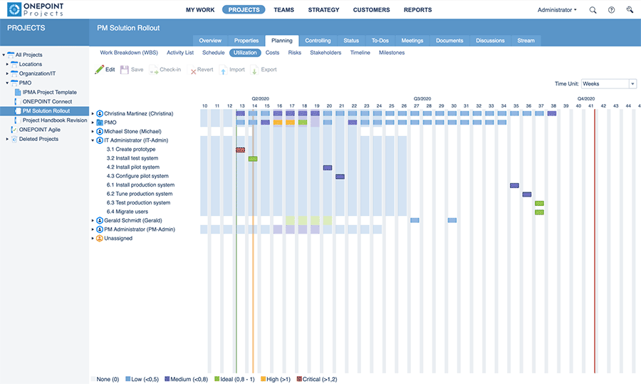 ONEPOINT project screenshot