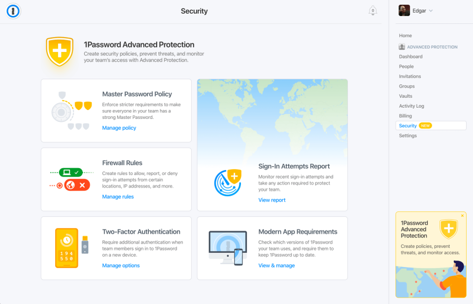 1Password product screenshot