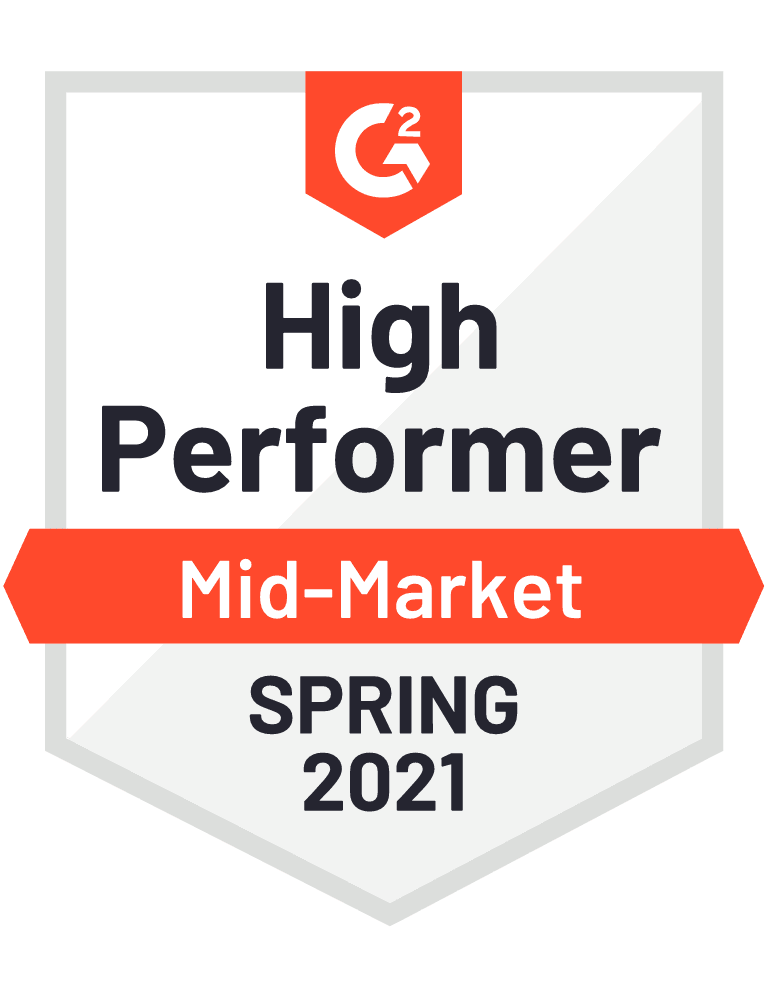 Scoro High Performer Mid-Market 2021