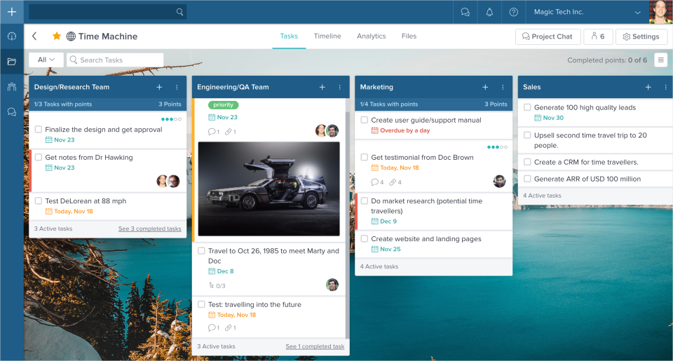 Taskworld product screenshot