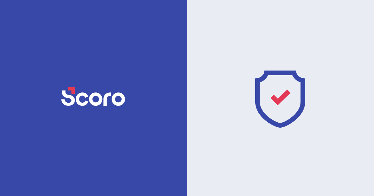scoro and security shield icon