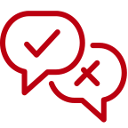 Scoro icon - Communication-red