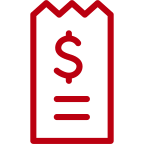 Scoro icon - Invoicing-red