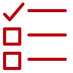Scoro icon - Tasks-red